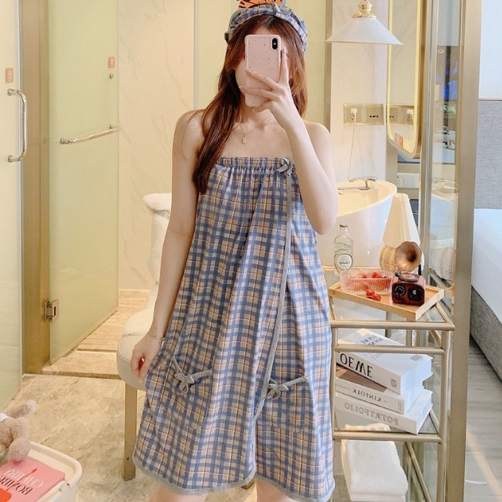 휘잇 여성 로브가운 샤워가운 골프가운 랩가운