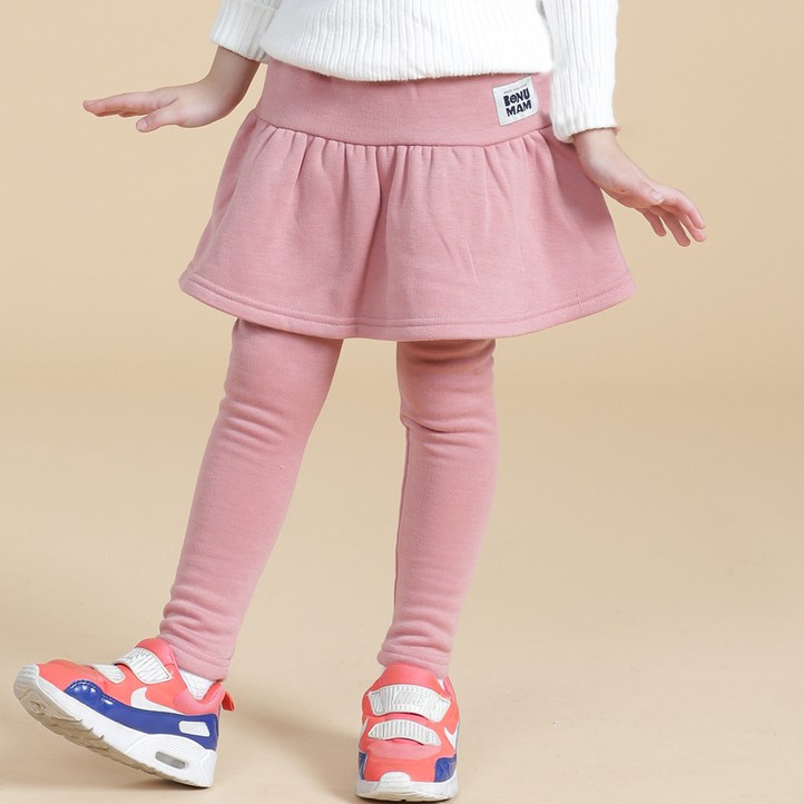 보누맘 여아용 샤이니밍크 치마레깅스