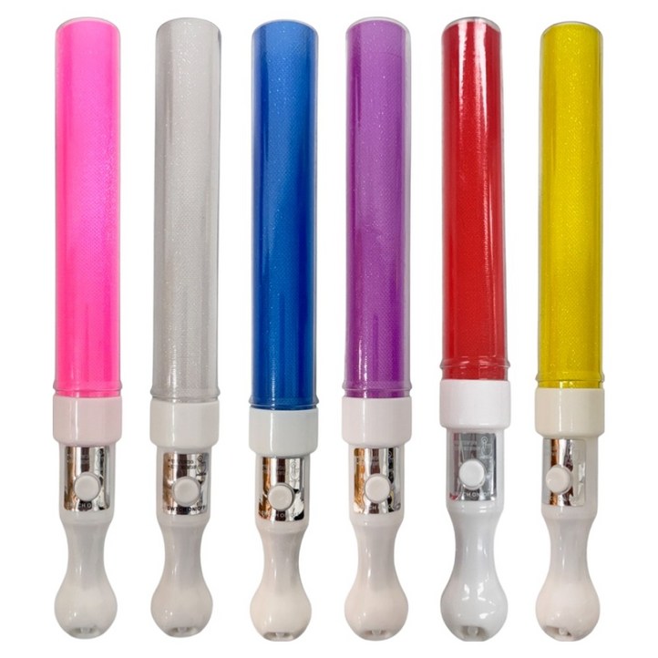 파티공구 LED 응원 야광 막대봉 6p 세트