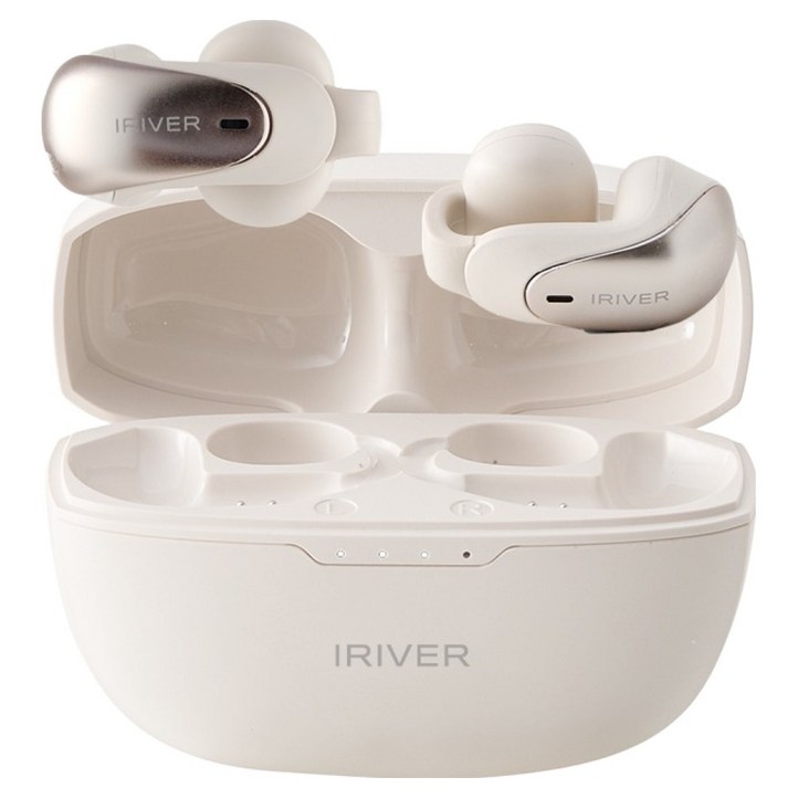 아이리버 오픈형 블루투스 무선 이어폰, IBOCLIP ON3, SILVER