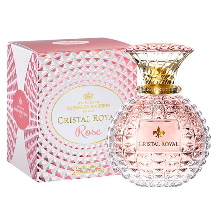 마리나드부르봉 크리스탈 로얄 로즈 EDP 오 드 퍼퓸, 30ml, 1개 마리나드부르봉 크리스탈 로얄 로즈 EDP 오 드 퍼퓸, 30ml, 1개