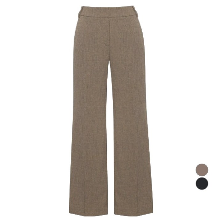 미니멈 여성용 클래식 히든버튼 슬랙스