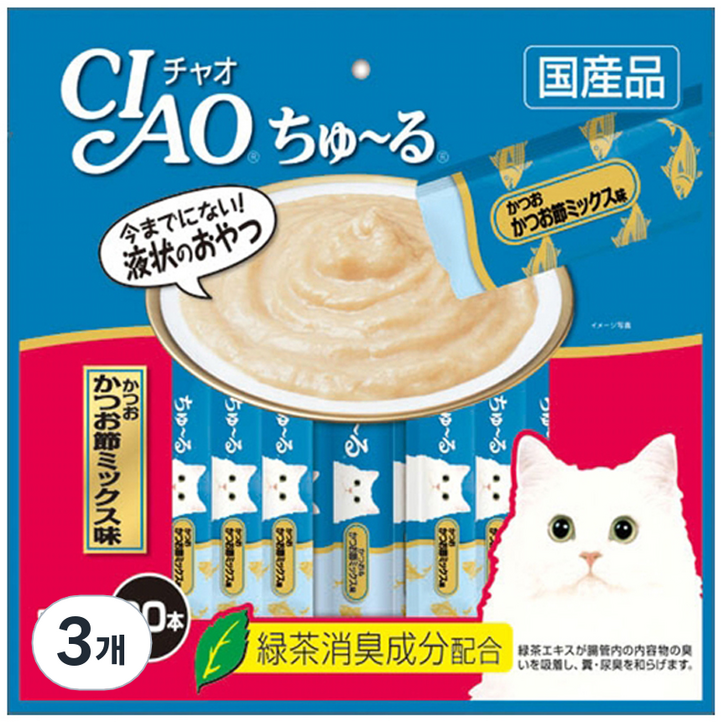 챠오츄르 고양이 짜먹는 간식