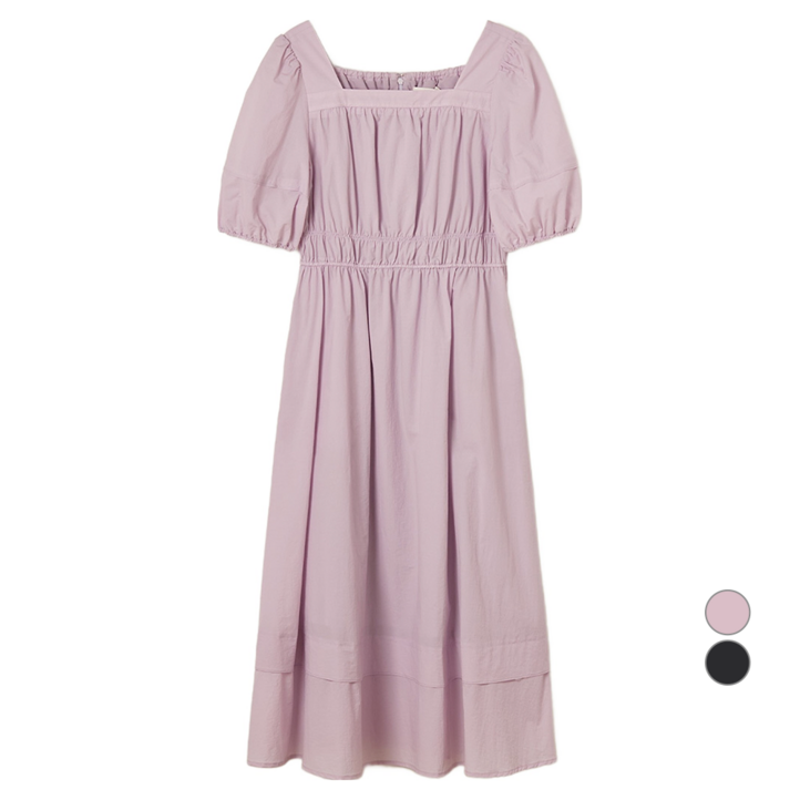 로엠 여성용 스모킹 롱 원피스