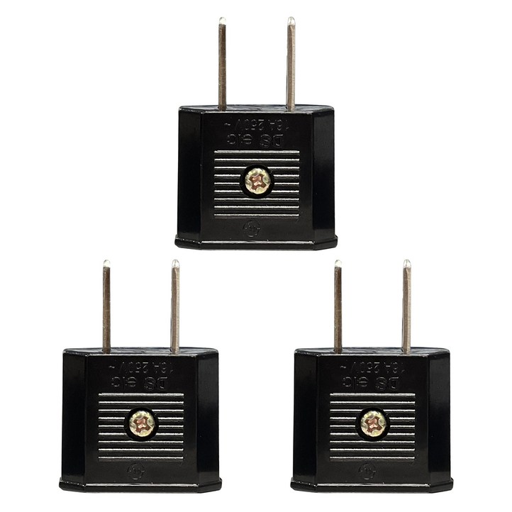 홈플래닛 국내생산 220V 변환 110V 플러그 여행용 어댑터 나사형