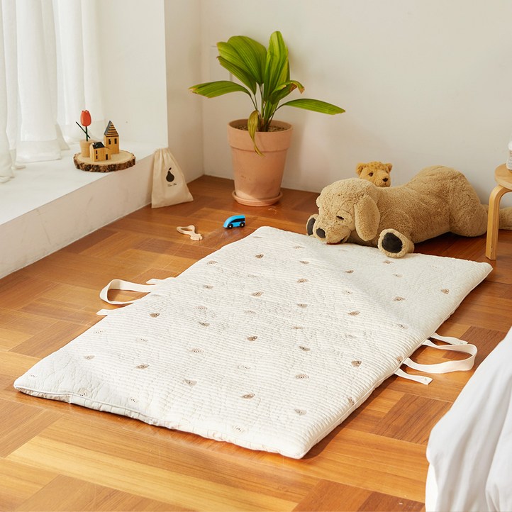 에시앙 아동용 모데즈 누빔 낮잠 패드