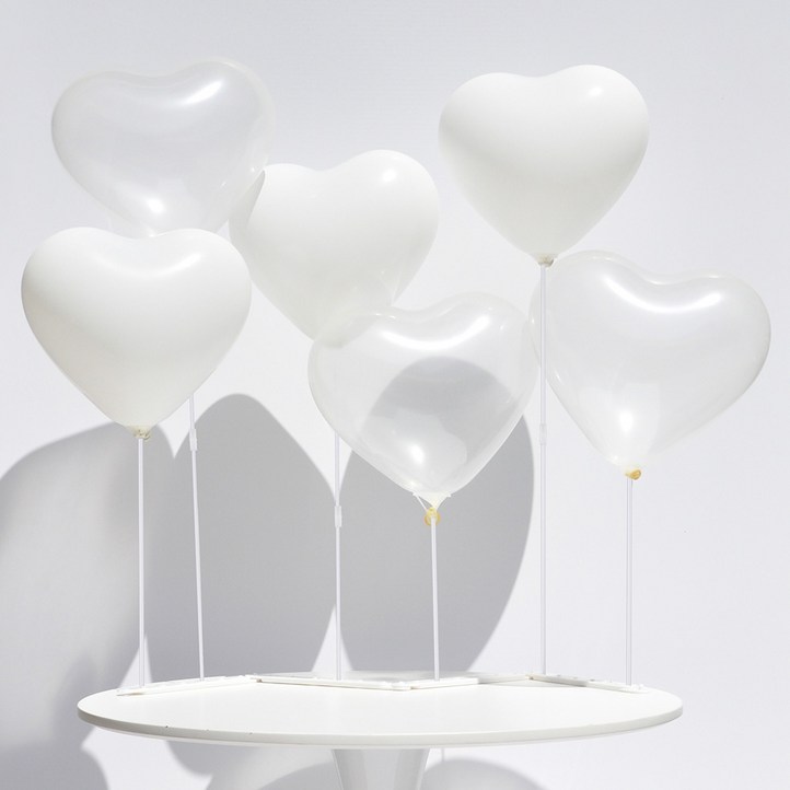 파티쇼 하트 풍선  스탠드 슬림 세트