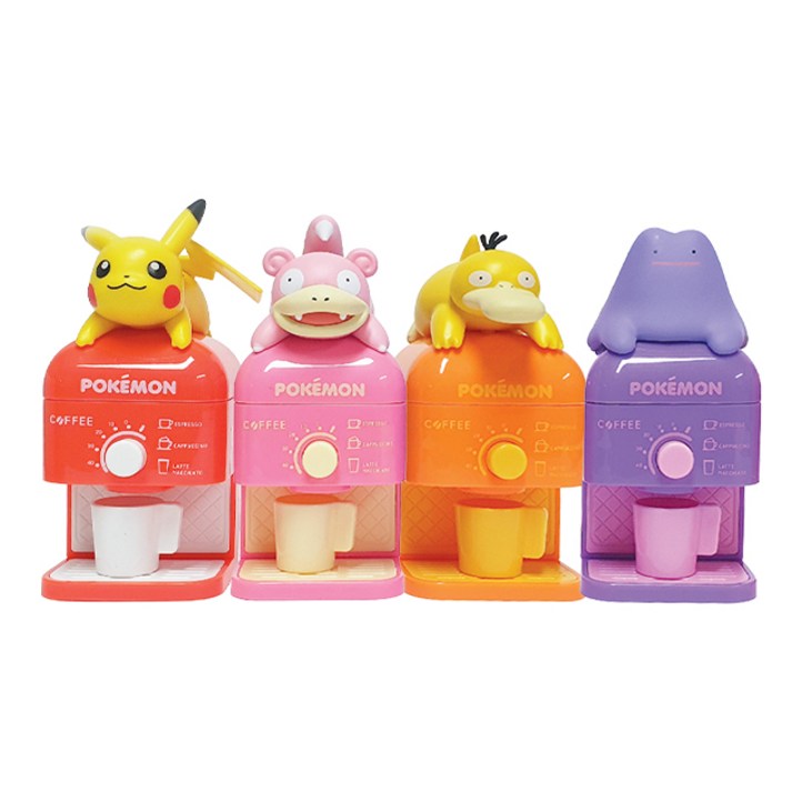 포켓몬 캔디머신 아이알파캔디 4종세트 피카츄야돈메타몽고라파덕, 4개, 15g