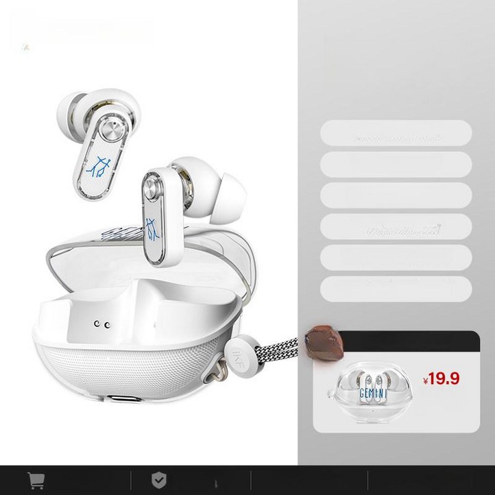 드비알레 GEMINI 무선 이어버드 고음질 초장시간 배터리