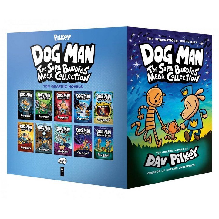 언어세상독점 Dog Man 110 Boxed Set 언어세상독점 Dog Man 110 Boxed Set
