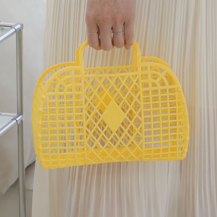 쇼비츠 미니 젤리백 가방 장바구니 목욕 수영장 토트백