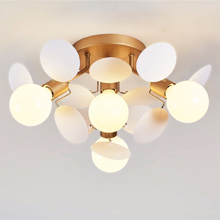 뉴플 4등 직부 방등 인테리어 안방조명 거실 천장등