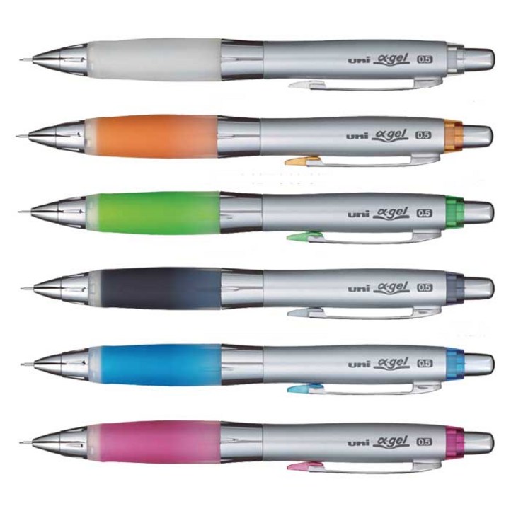유니 미쯔비시 알파겔 흔들샤프 0.5mm 낱개 M5617