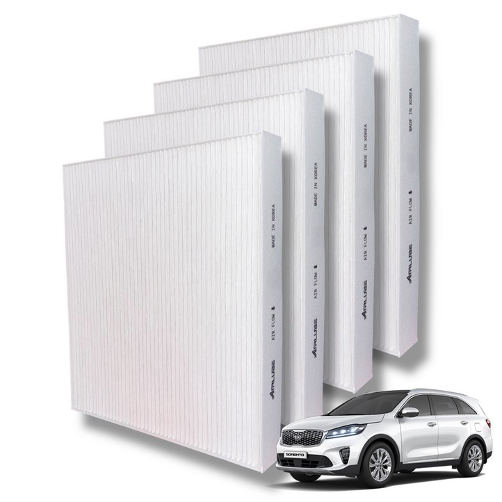 에어루브 E11 PM0.3 초미세먼지 제거율 99.9 쏘렌토 에어컨 필터