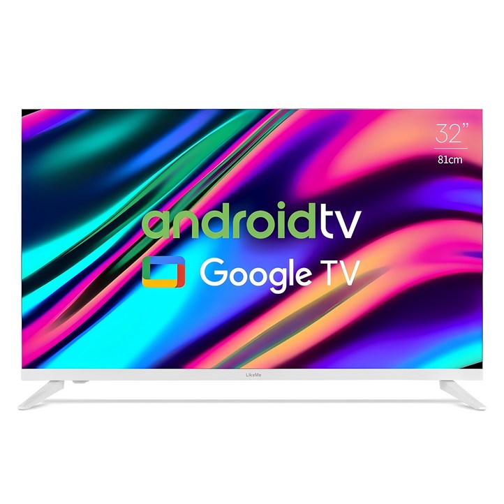 라익미 스마트 넘버11 안드로이드 TV 오프화이트 32인치 VA패널 넷플릭스 디즈니 에너지소비효율 1등급 프리미엄 8년 AS 보장 2023년형, 81.28cm32인치, V320 오프화이트, 스탠드형, 고객직접설치