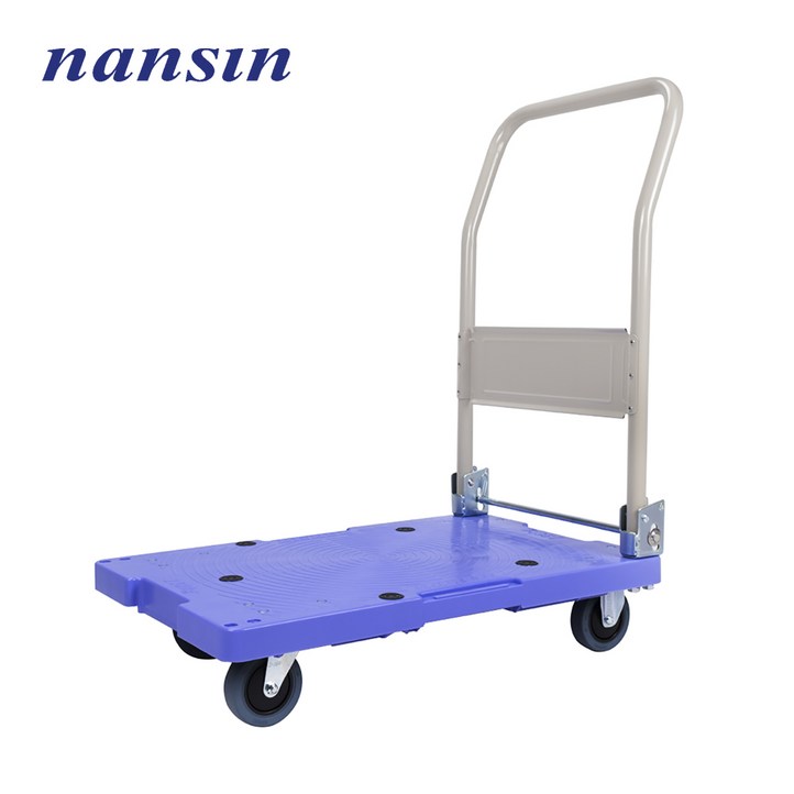 프리미엄 DSK 시리즈 NANSIN 난신 업무용 병원 학교 연구소 무소음 접이식 핸드카트, 1개