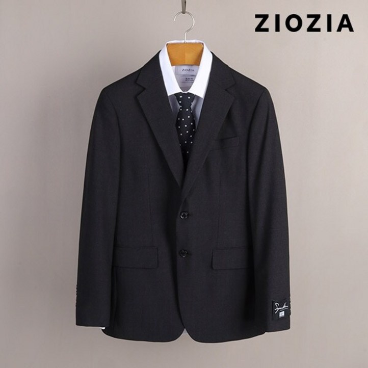 지오지아 쿨맥스 스트레치 솔리드 그레이 정장자켓 AAD2SB1301CGR