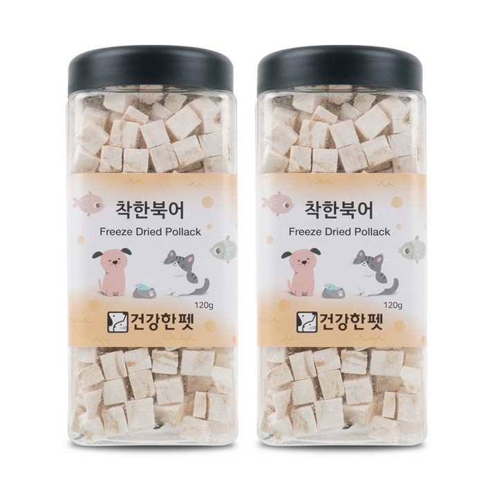 건강한펫 동결건조 착한북어 120g 건강한펫 동결건조 착한북어 120g