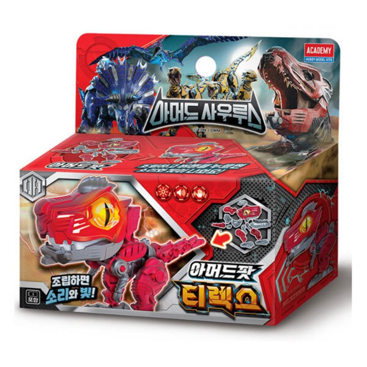 아머드사우루스 아머드팟 티렉스