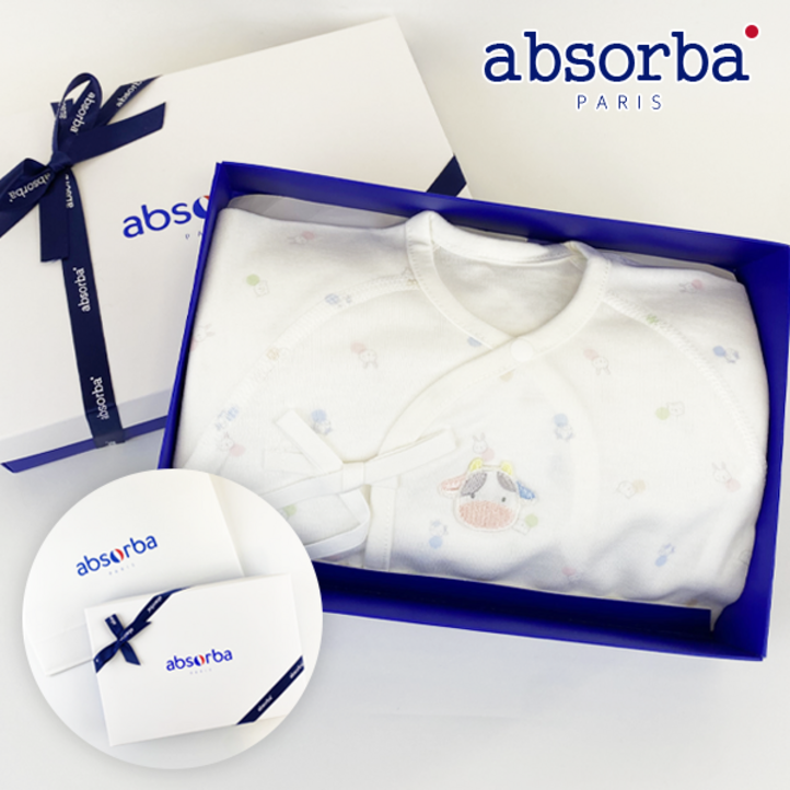 압소바 신생아 배내저고리 배내가운 선물세트 남아 여아