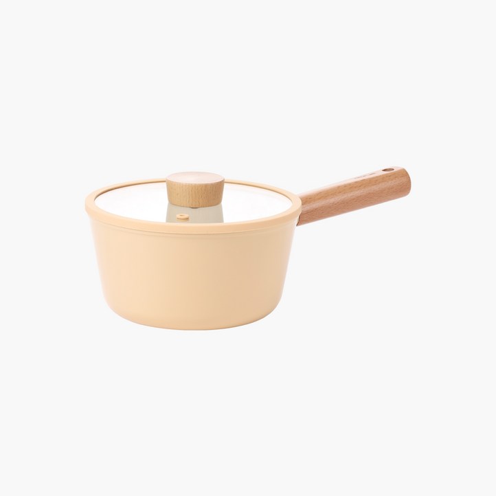 네오플램 메이즈 IH 세라믹 편수냄비 18cm, 옐로우, 1개, 18cm 네오플램 메이즈 IH 세라믹 편수냄비 18cm, 옐로우, 1개, 18cm