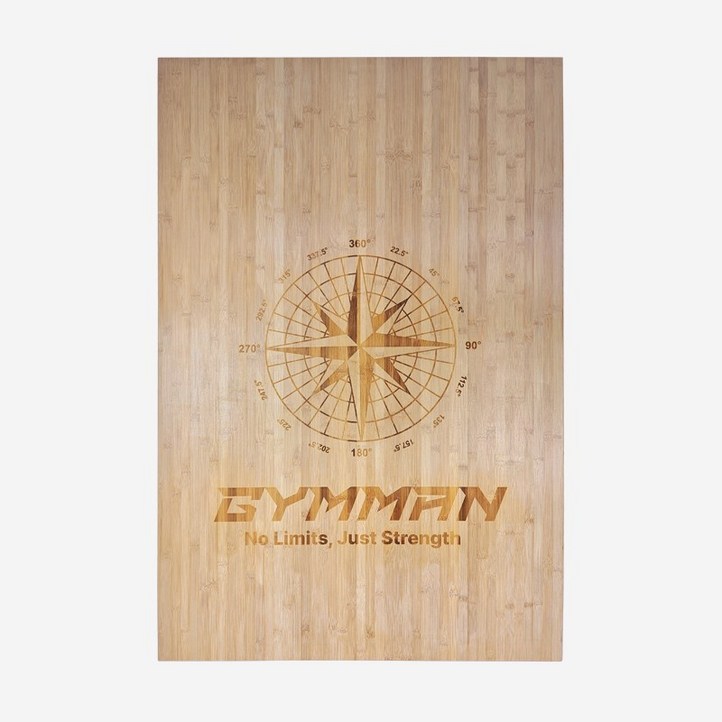 GYMMAN 짐맨 이펙트보드 스쿼트발판 데드리프트 역도 파워리프팅, 1개, 라이트우드
