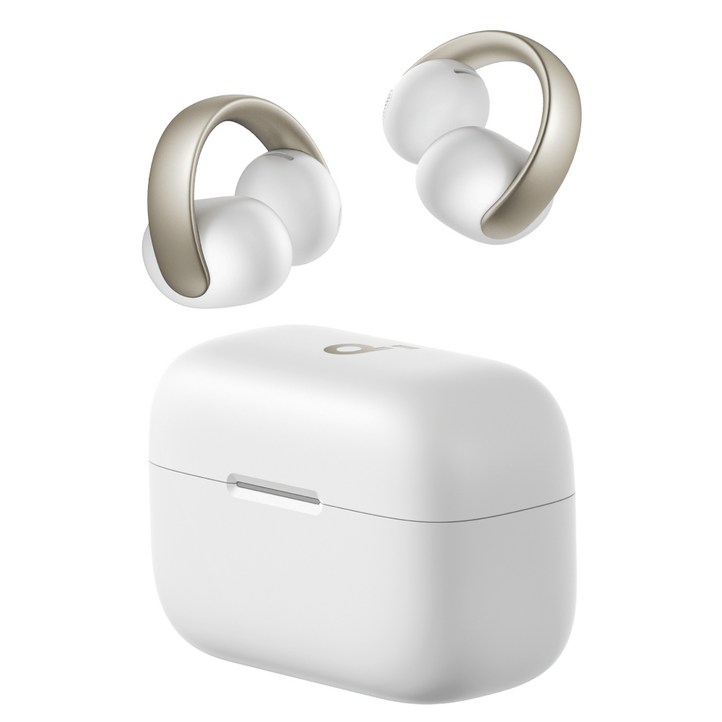 앤커 사운드코어 에어로클립 블루투스이어폰, 화이트, A3388