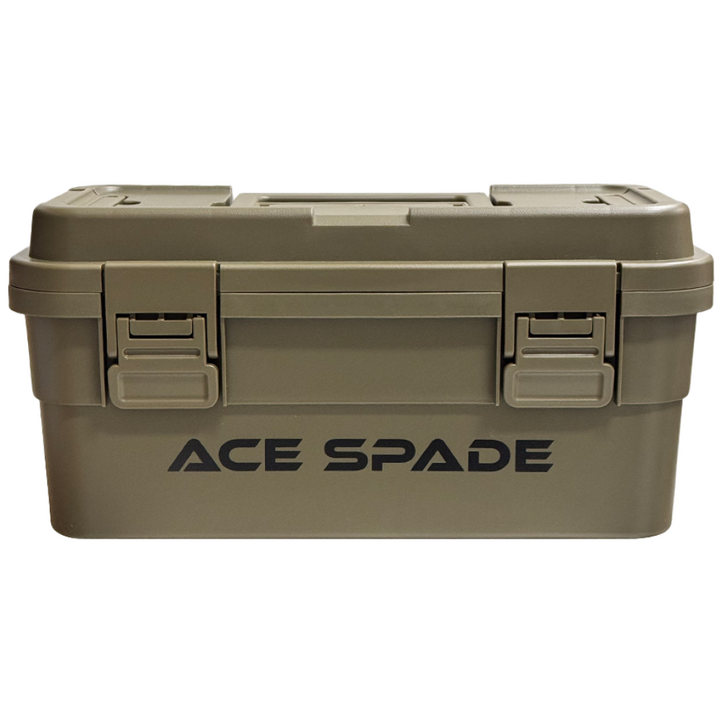 에이스스페이드 캠핑 멀티 커넥트 카고박스 공구가방 팩가방, 카키6.5L, 1개, 1단