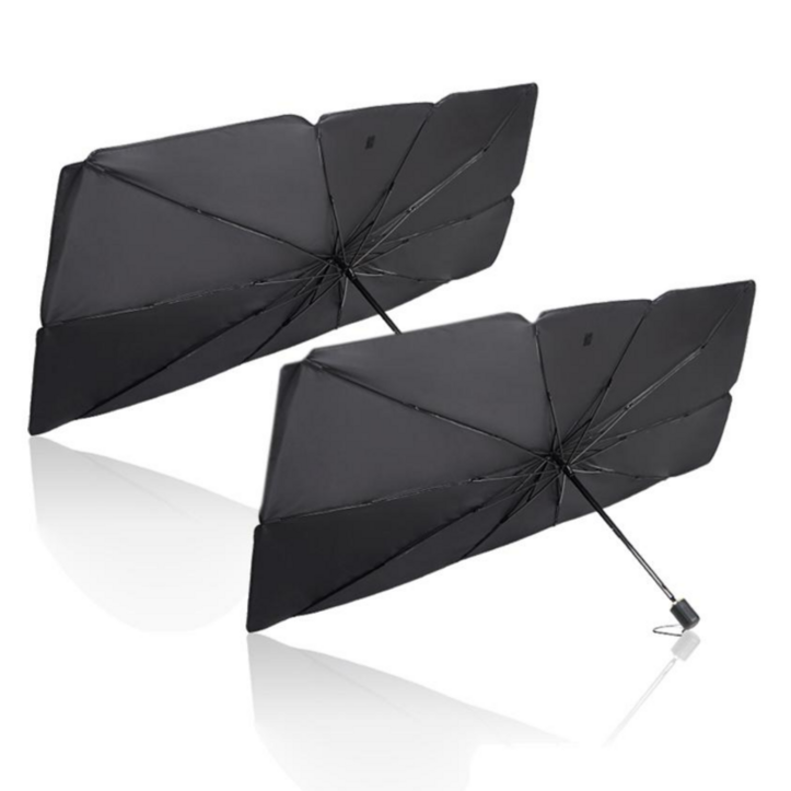 레드빈 우산형 차량용 햇빛가리개 대형 2개 세트, 1세트 6485059477