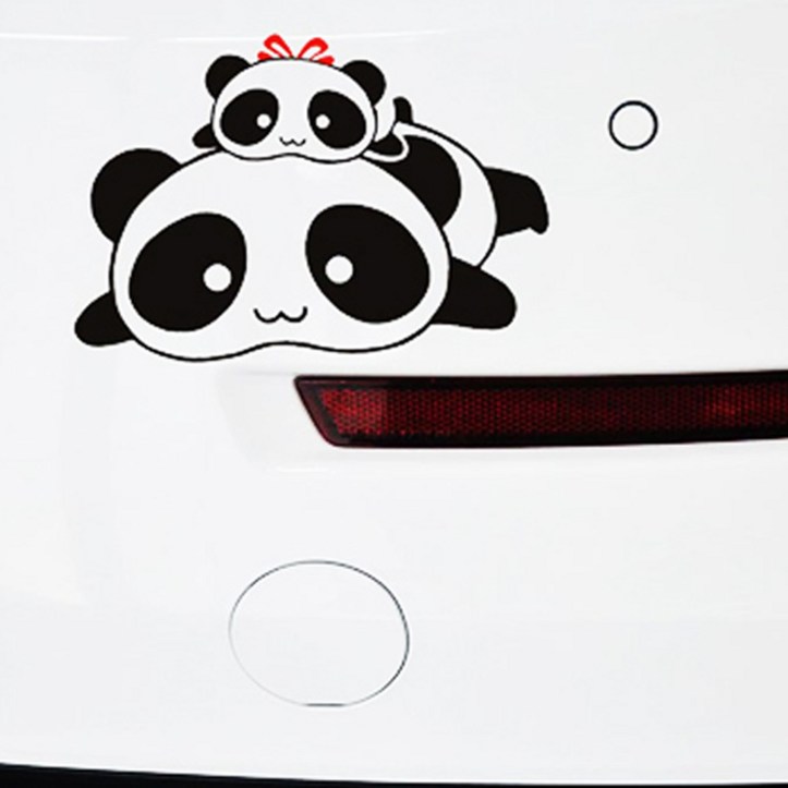 달자샵  자동차 스크레치 커버 캐리판다 차량용 외부용 스티커