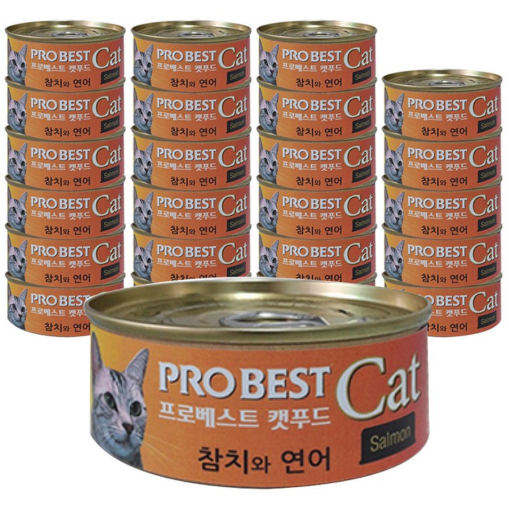 프로베스트 캣푸드 고양이 간식캔 20230722