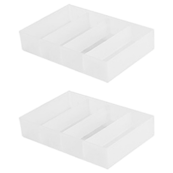 마메 칸막이 반투명 다용도 정리함 특대형