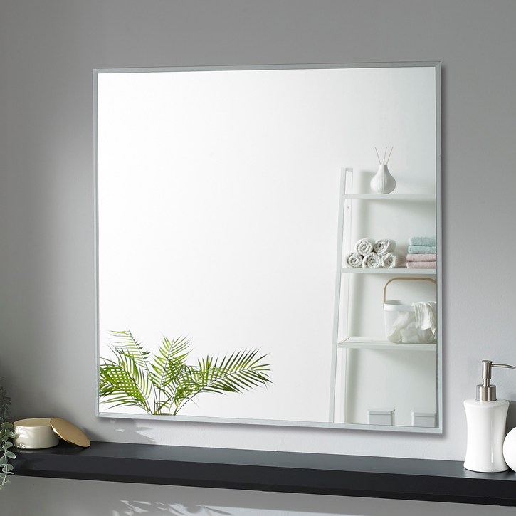 미소아이 욕실거울 600 × 600 mm, 1개, 투명 1