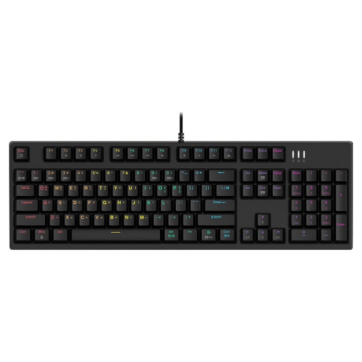 앱코 카일 광축 V2 LED 게이밍 기계식 유선 키보드