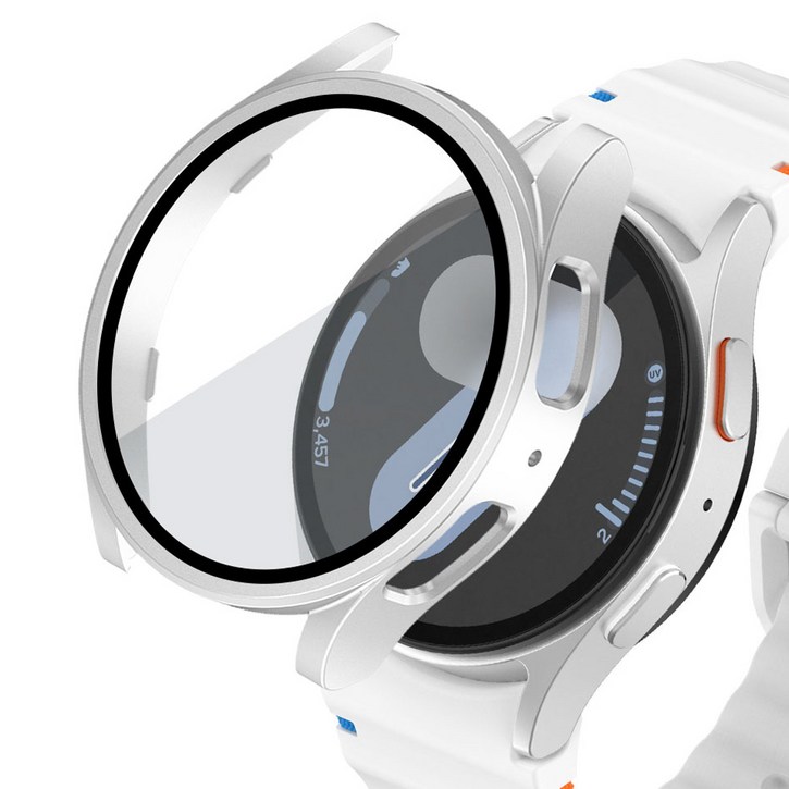 리아몬트 갤럭시워치 강화유리 풀커버 액정 보호 케이스