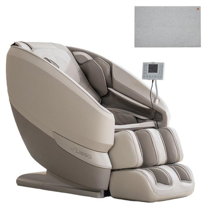 리쏘 히어로 안마의자 + 전용 카페트 세트 방문설치, LSX-5000, 모카베이지(안마의자), 그레이(카페트)