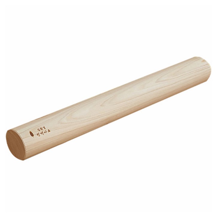 편백아트 프리미엄 편백 통원목 마사지봉 2호 50 x 6 cm