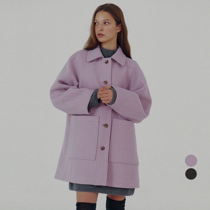 온앤온 여성용 맥카라 중기장 캐시미어 코트 NEW3WHA31