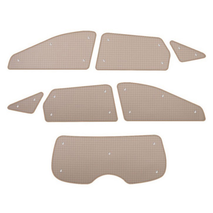 지엠지모터스 프리미엄 차량용 햇빛가리개 차박커튼 풀세트 올뉴카니발 2014년 6월2018년