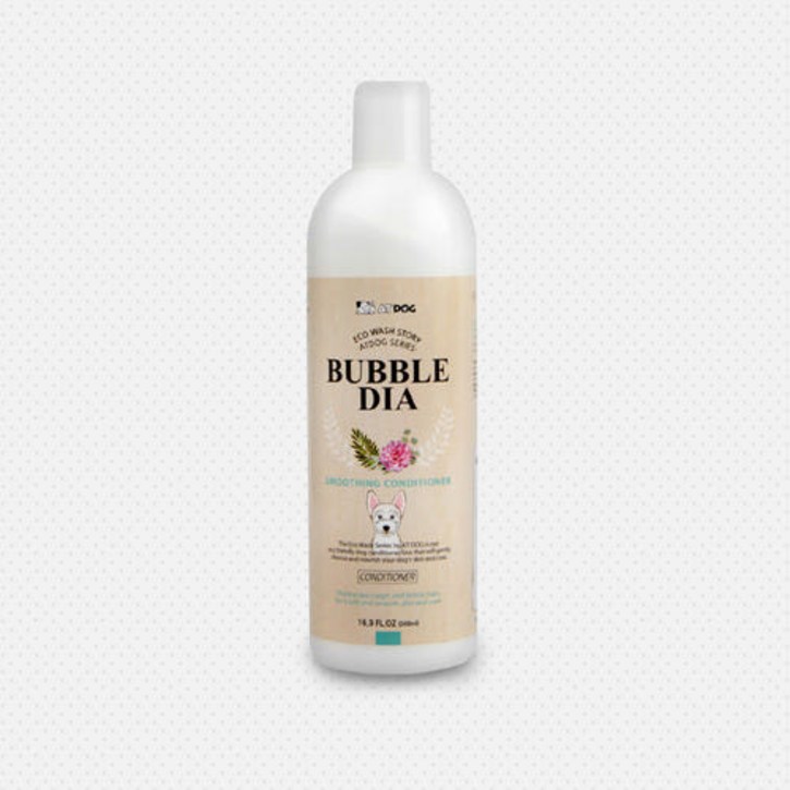 앳독 버블디아 강아지 저자극 스무딩 린스 푸석한모발, 피모건강 컨디셔너, 1개, 500ml