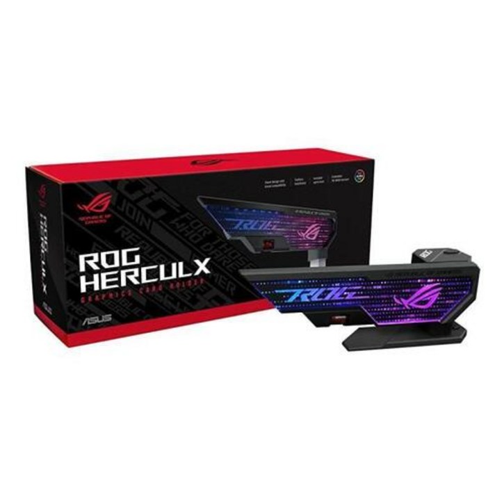 ASUS ROG Herculx 그래픽 카드 홀더 @리뷰
