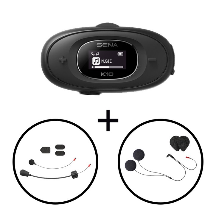 세나 K10 블루투스 헤드셋 마이크 스피커 포함 1년 보증 입문용 퀵 배달 라이더 배달대행 스키 보드  오후 5시 당일 출고