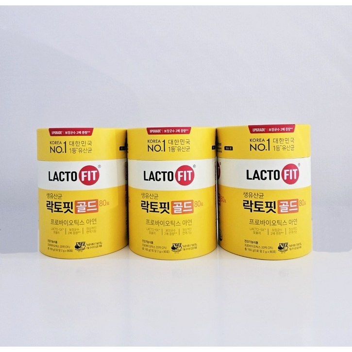락토핏 정품 골드 80포