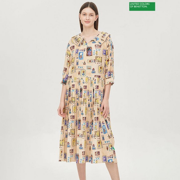 베네통 플리아 원피스 BAOP11441