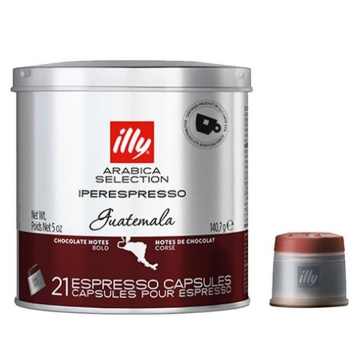 ILLY [일리온라인공식대리점] 일리 커피 캡슐 과테말라 21개입, 6.7g, 1개