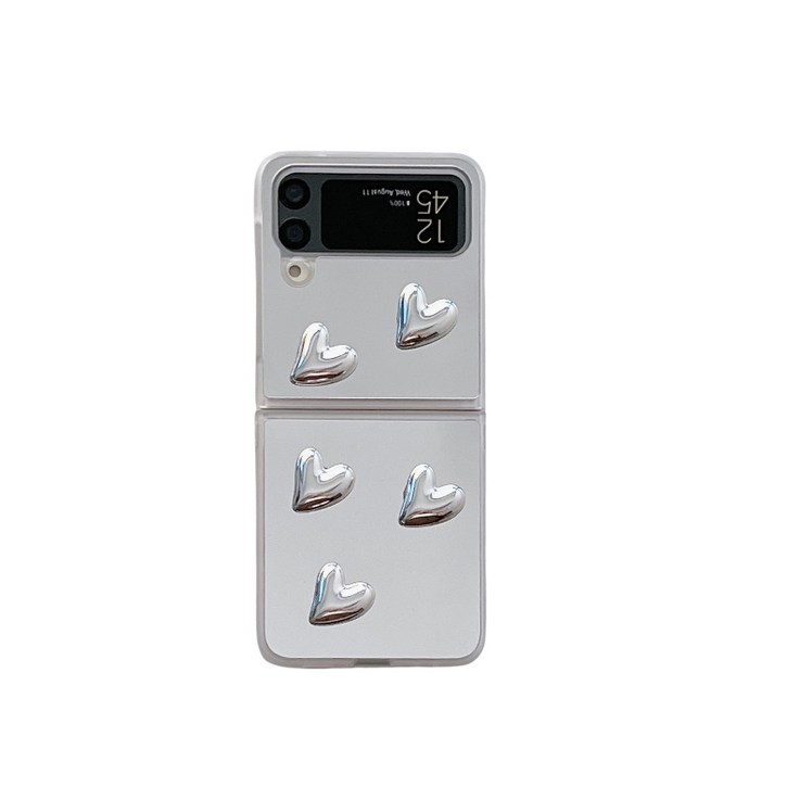 [씨엔씨] Z플립 휴대폰 케이스 하트 케이스