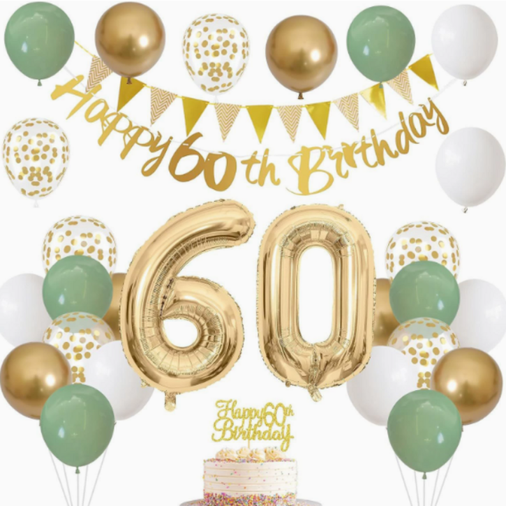 환갑 파티용품 풍선 풀세트 데코레이션 장식세트