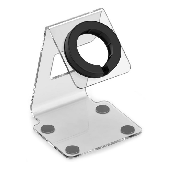 갤럭시워치8 7 6 호환 아크릴 투명 충전 거치대 40mm 44mm 스마트워치 스탠드, 1개, 투명