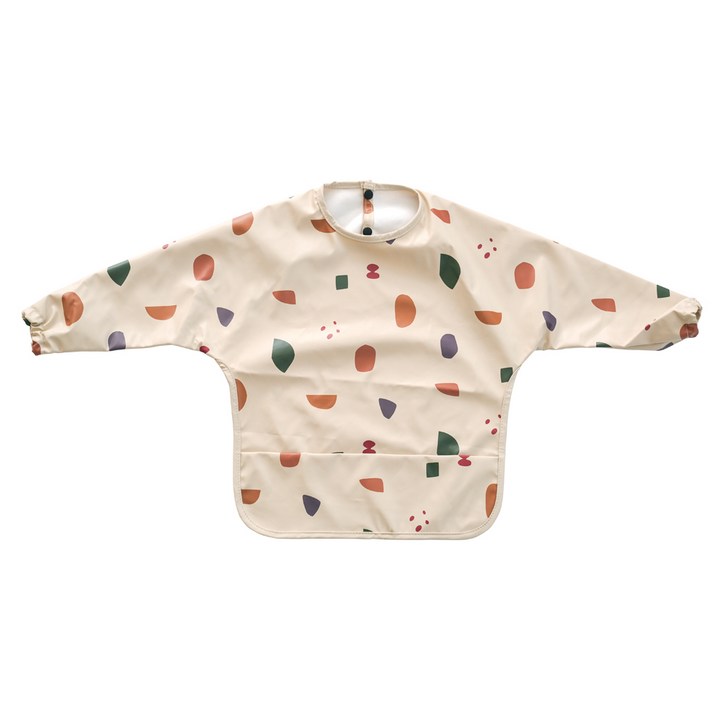 마롤로뜨 아기 긴팔 방수가운 턱받이 침받이 자기주도 미술가운 문센 어린이집