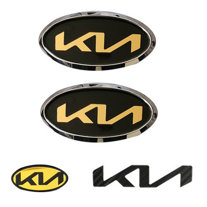 골드 기아 엠블럼 22 소렌토 카니발 K7 K5 K3 K9 셀토스, 더뉴K320152018